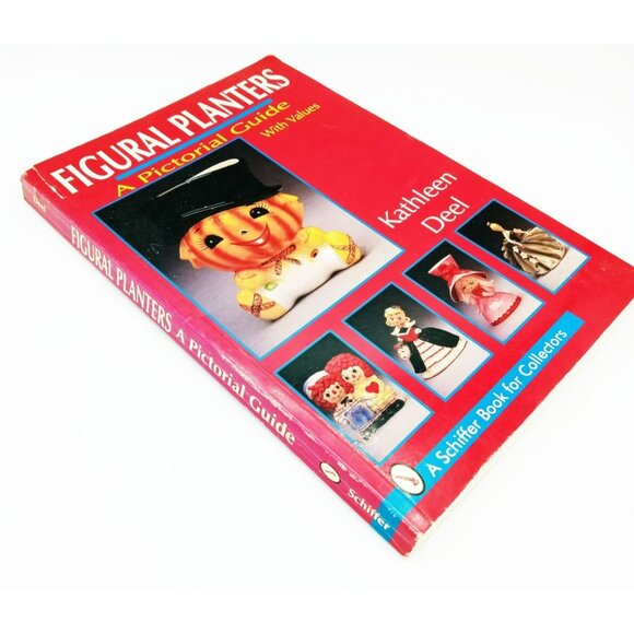 Figural Planters A Pictorial Guide Kathleen Deel 1996 9x6 Paperback Guide Floral - Picture 12 of 12